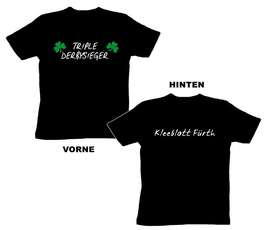 T-Shirt Hannover S-XXXL Fun-Shirt schwarz Derbysieger 